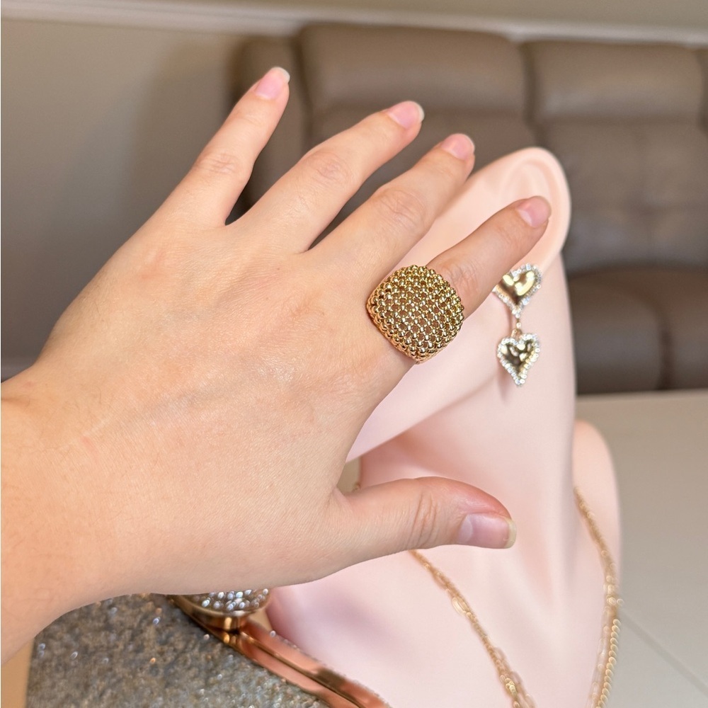 ⚜️ Trendy Gold Ring